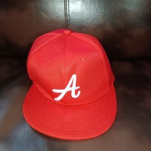 New Los Angeles Sport A Hat SnapBack Adjustable All Red